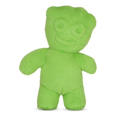 Furry Sour Patch Kid Green Plush – Yummyworks