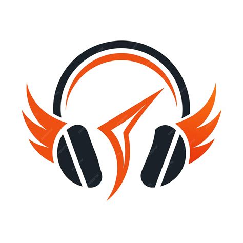 Premium Vector Headphone Logo Design Concept