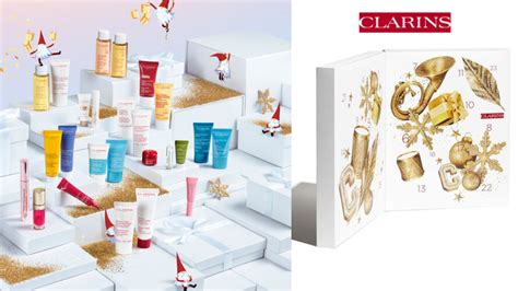 Clarins Christmas Calendar With Iconic Skincare And Makeup Surprises