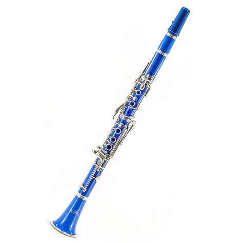 Sky Blue Abs Student Bb Clarinet With Case Mouthpiece 11 Reeds Care