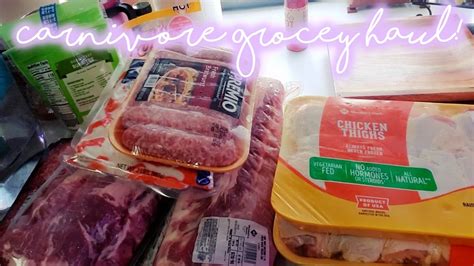 Carnivore Grocery Haul From Sams Club Youtube