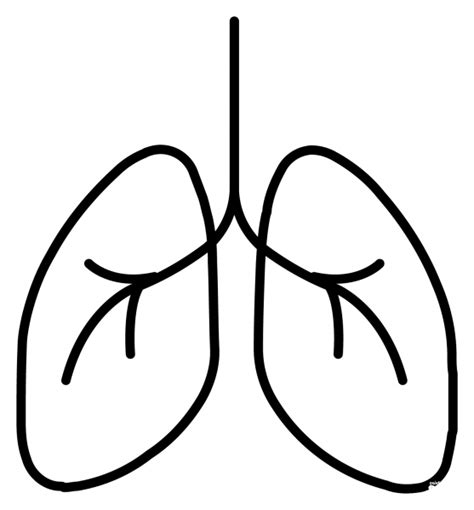 Lungs Emoji Coloring Page Colouringpages Porn Sex Picture