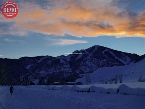 Winter Snow Sun Valley Bald Mountain - Sun Valley Idaho Photography ...