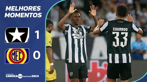 Botafogo 1 X 0 Madureira Melhores Momentos Carioca Betnacional 2024