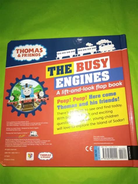 Thomas And Friends The Busy Engines Board Book Picclick Uk