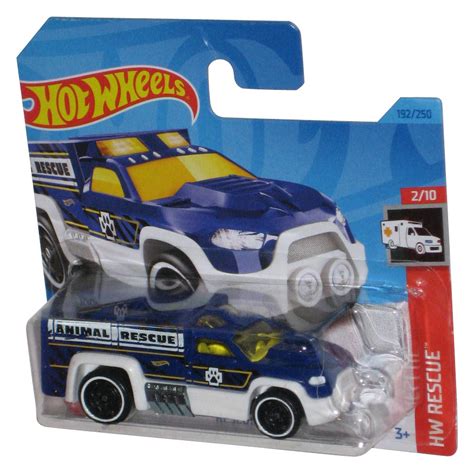 Hot Wheels Hw Rescue Purple Rescue Duty Toy Short Card Walmart