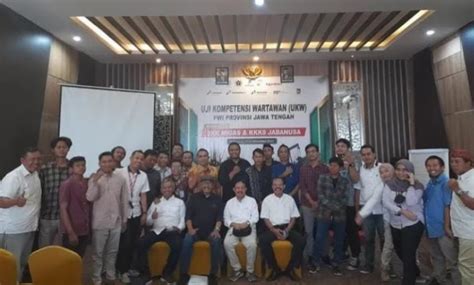 Belasan Peserta Kompeten Di UKW PWI Jateng Salah Satunya Asal Blora