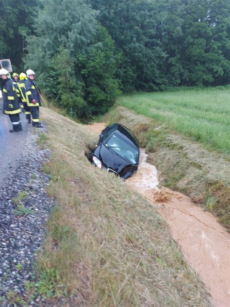 T1 Fahrzeugbergung 01 07 2023 Feuerwehr Grafenschachen