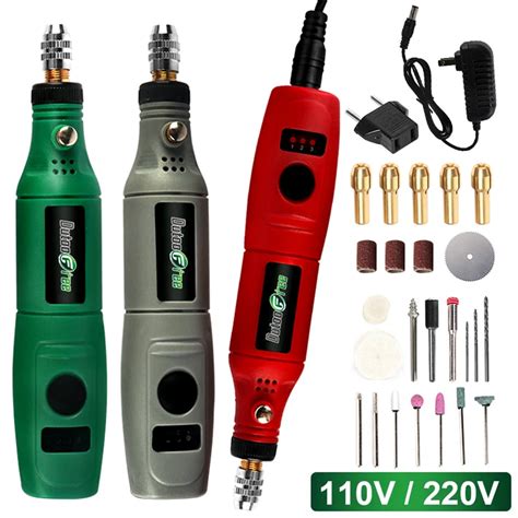 100v 240v Mini Drill Electric Drill Rotary Tools 3 Speed Carving Pen