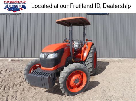 2017 Kubota M7060 Tractor 2120 Industrial