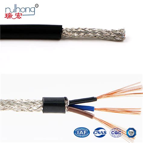 300 300V Copper Core PVC Insulated PVC Sheathed Flexible Cable Wire