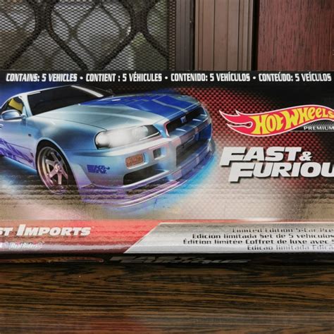 Hot Wheels Fast Imports Skyline R34 Fast Furious Premium FNF Hotwheels Shopee Malaysia