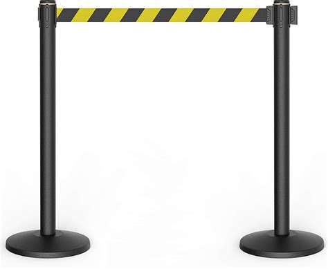 Sentry Stanchion Retractable Belt Barriers With Retractable Belt