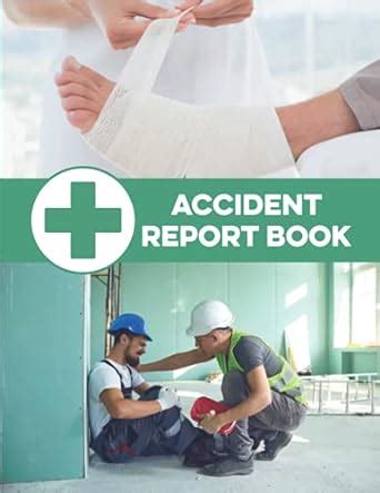 Accident Report Book Hse Compliant Accident Incident Record Log Book