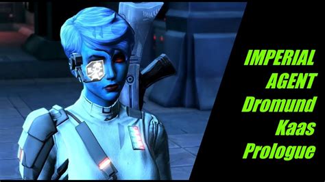 Swtor Imperial Agent Story Prologue Dromund Kaas Female Chiss