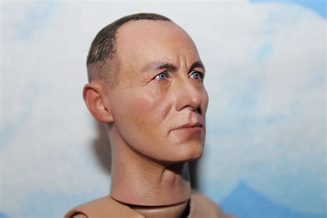 R Scale WW German General Field Marshal Afrika Korps Nude Figure Erwin Rommel CB Toys