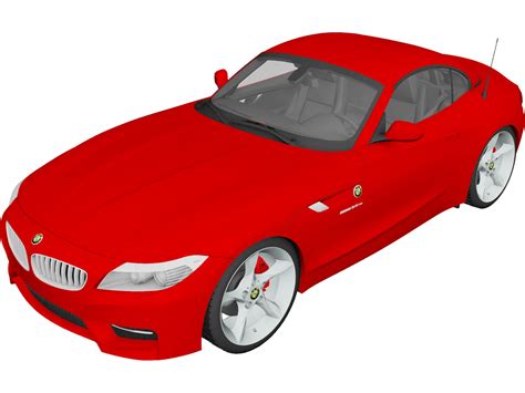 BMW Z4 3D Model 2011 3DCADBrowser