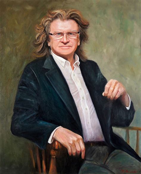 Portret Olejny Zbigniew Wodecki Portrait Oil Portrait Life Drawing