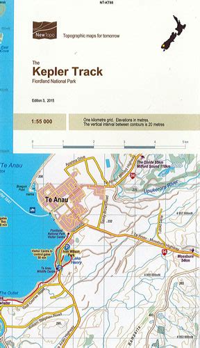 The Kepler Track NT-KT55 | NZ topographic map