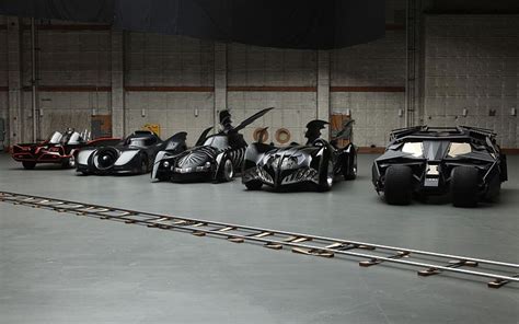 HD Wallpaper Assorted Batmobiles Batman Cars Transportation Mode Of