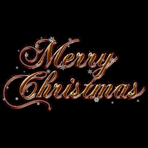 Download Merry Christmas Text Overlay Royalty Free Stock