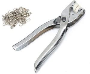 PURCHASE ENTERPRISE 100 Pcs Silver Rivets Grommet Eyelet Setting Pliers