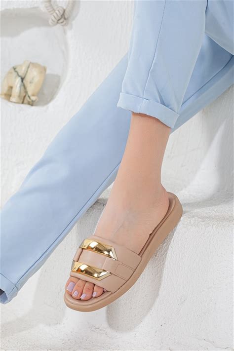 Tokal Cilt Nude Kad N D Z Taban Terlik