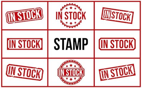 Premium Vector In Stock Red Rubber Stamp On White Background In Stock