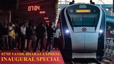 Inaugural Joruney Jalna Mumbai Vande Bharat Express