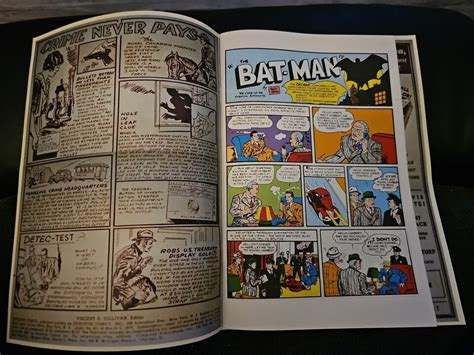 Detective Comics 27 1st Batman Orig Art Facsimile Cover Reprint