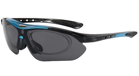 Очки велосипедные Robesbon 0089 спортивные велоочки Black-Blue – фото ...