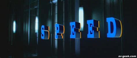 Speed (1994 movie) - Logopedia, the logo and branding site