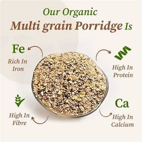 Organic Gyaan Multi Grain Porridge 1Kg Packaging Type Pouch At Rs 120