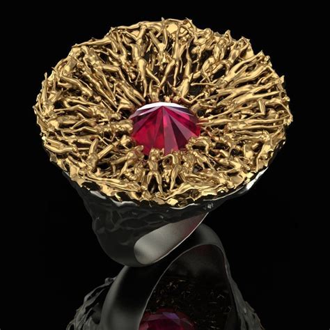 Nude Mistress Ring JewelryRider Erotic Jewelry