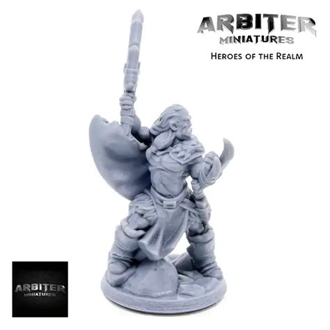 Male Half Orc 01 Heroes Of The Realm 3D Print Resin Simtasia