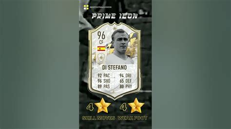 Future Di Stefano Fifa Icon Cards 🥶🔥⚡️💥 Youtube