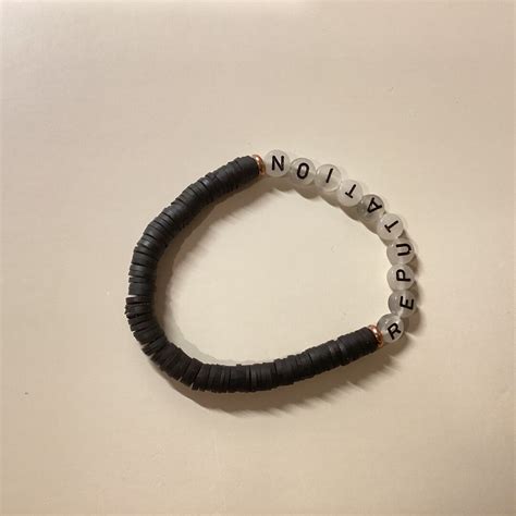 Taylor Swift Reputation Bracelet - Etsy