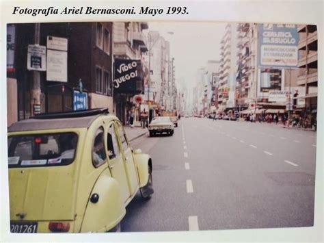 Avenida Corrientes desde Callao hacia Rodríguez Peña 1993 Fotos de