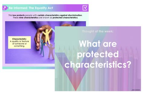What are protected characteristics? + Free Display Pack 