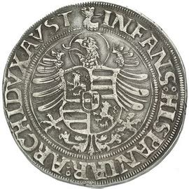 1 Thaler Ferdinand I Joachimsthal Kingdom Of Bohemia Numista