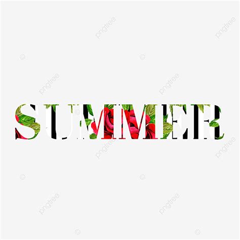 A Colorful Summer Simple Font Text Effect PSD For Free Download