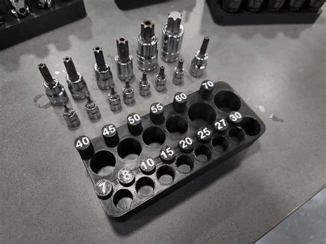 3d printable socket organizer 3