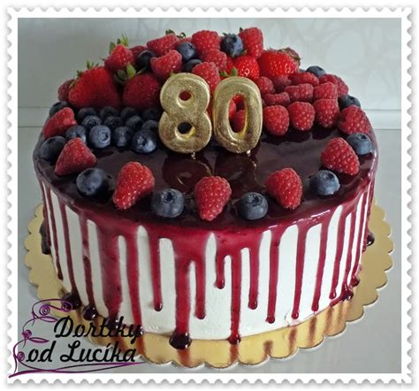 drip cake torta Narodeninové torty Torty od mamy