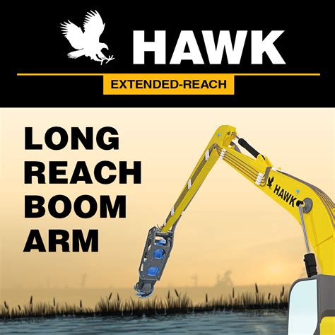 Long Reach Arm Dredging System HAWK Excavator