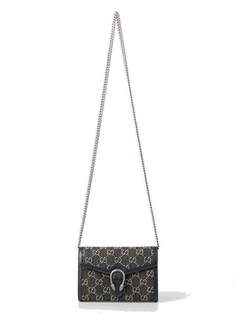 Dionysus Mini Shoulder Bag In Black Gucci