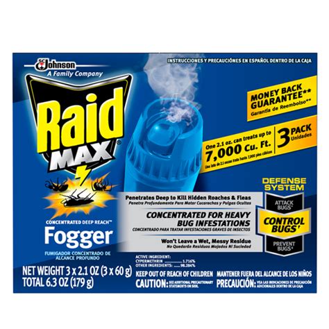 Raid® Concentrated Deep Reach™ Fogger Sc Johnson Professional