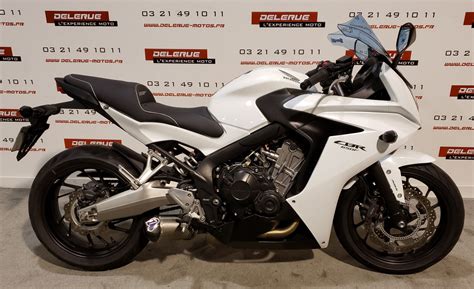 HONDA CBR 650 F ABS 2015 650 cm3 moto routière BLANC 62420 Billy