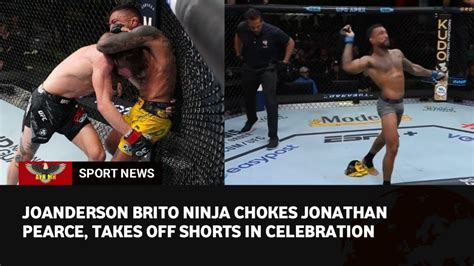 UFC Vegas 82 Highlights Joanderson Brito Taps Jonathan Pearce With