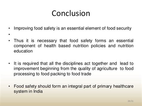 Food Safety