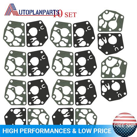 Carburetor Gasket Diaphragm Kit For Briggs Stratton 495770 795083 3